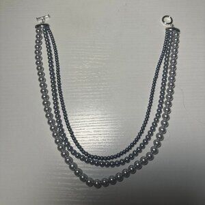 Pearl and Silver Necklace